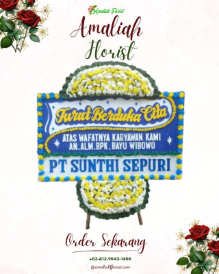 Papan Bunga Duka di Purwokerto Selatan